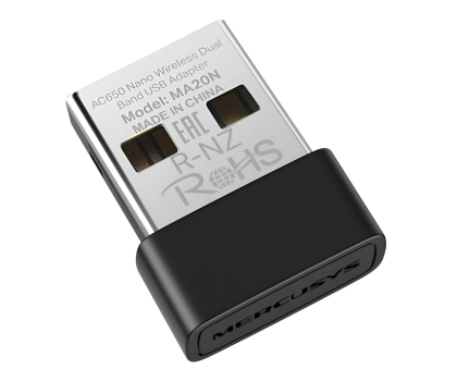 Karta sieciowa Mercusys MA20N Nano (650Mb/s a/b/g/n/ac)